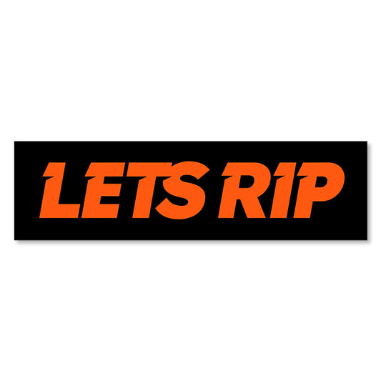 Lets Rip Logo Sticker